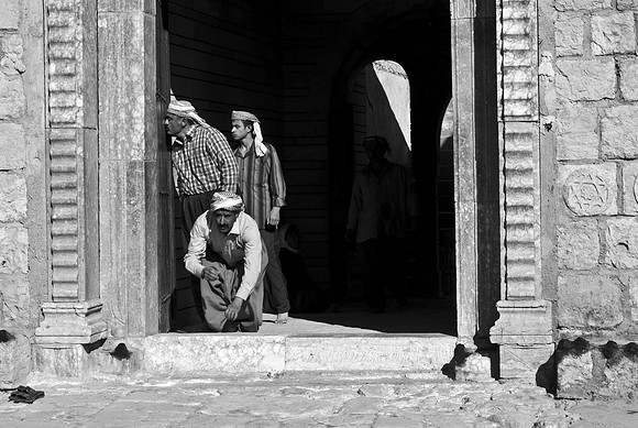 Leaving the Sanctuary - Lalish, northern Iraq (2008)