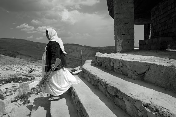 at Yezidi Shrine (qub), Mount Sinjar (2014)