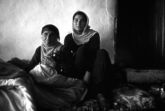 Granddaughter with Grandmother - Karacadag area, eastern Turkey (2003)