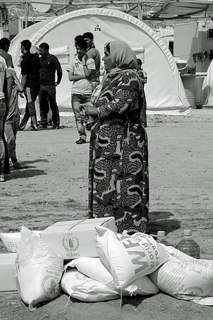 A Month's Supply - Essian Refugee Camp, Iraqi Kurdistan (2015)