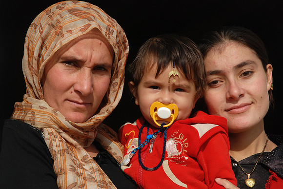 In the collective village of Zorava, Sinjar (2009)