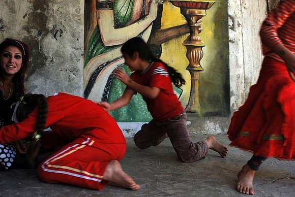Youth at The Autumn Assembly (Jema'iyye) - Lalish, northern Iraq (2008)