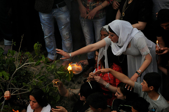 Yezidi New Year (Sere Sal) Celebration, Lalish (2014)