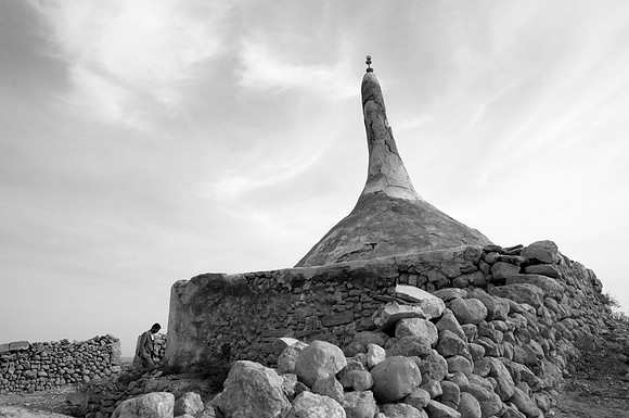 Sheikh Romi qub (shrine), Sinjar region (2012)