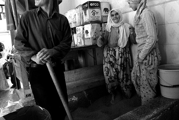 Threshing Grain - Nusaybin, eastern Turkey (2008)