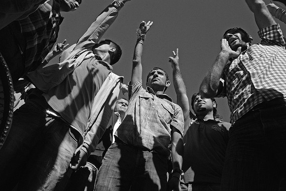 Protest - Diyarbakir, eastern Turkey (2010)