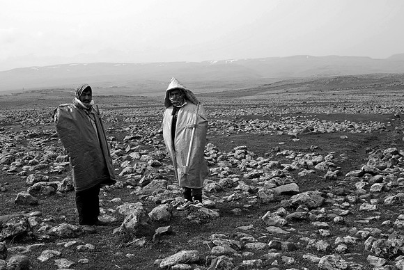 Shepherds wearing Kulavs - Karacadağ Region, eastern Turkey (2007)