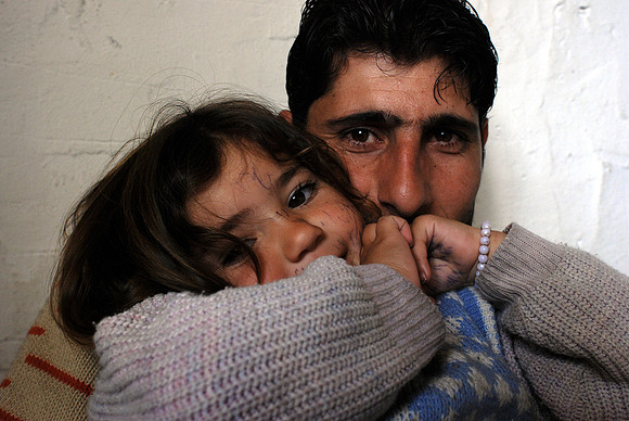 Ahmet with Niece - village of Çaliher, eastern Turkey (2007)